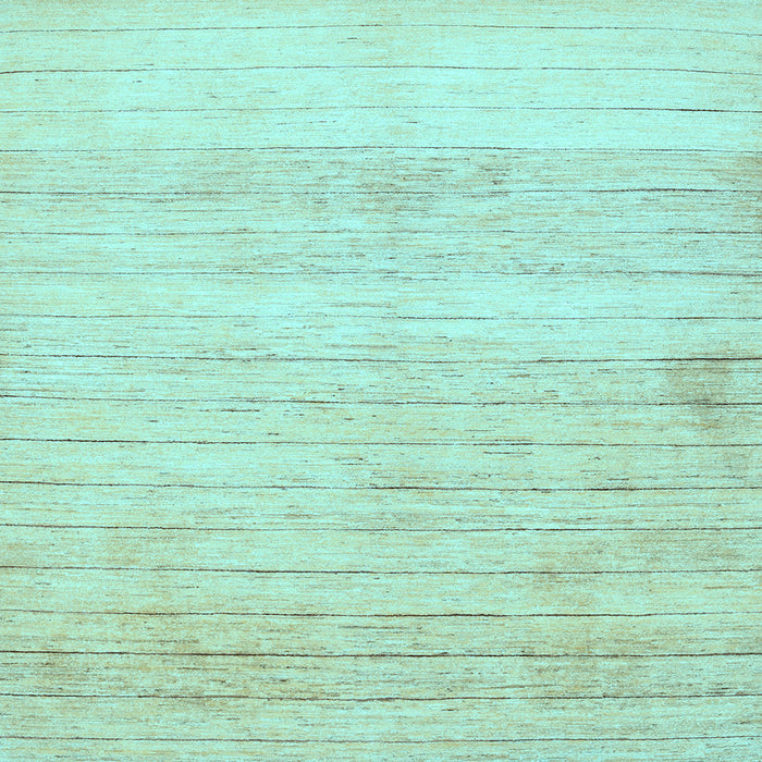 Square Abstract Light Blue Contemporary Rug, con313lblu