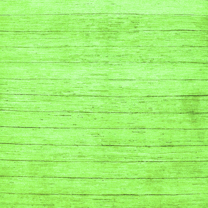 Serging Thickness of Machine Washable Abstract Green Contemporary Area Rugs, wshcon313grn