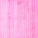 Square Abstract Pink Contemporary Rug, con313pnk