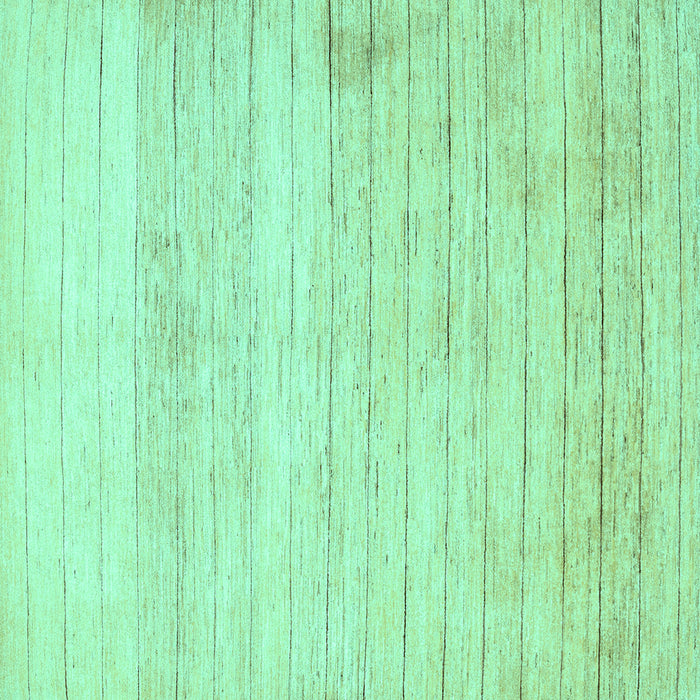 Square Abstract Turquoise Contemporary Rug, con313turq