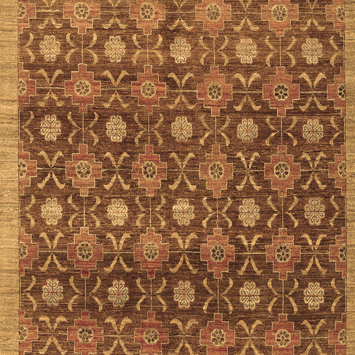 Abstract Brown Contemporary Rug, con314brn