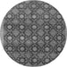 Machine Washable Abstract Gray Contemporary Rug, wshcon314gry