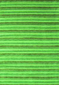 Abstract Green Contemporary Rug, con315grn