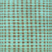 Square Abstract Light Blue Contemporary Rug, con316lblu