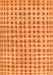 Abstract Orange Contemporary Rug, con316org