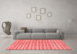 Contemporary Red Washable Rugs