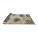 Thickness of Contemporary Khaki Green Modern Rug, con317