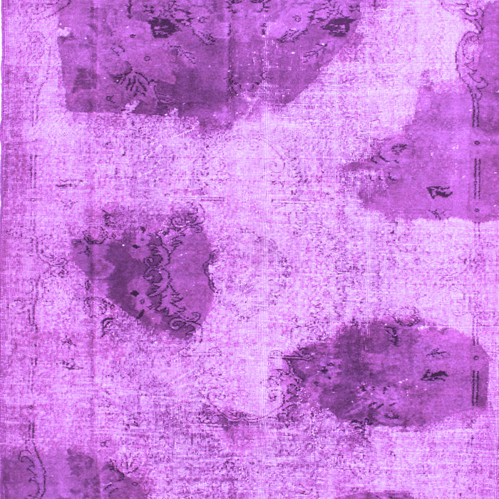 Abstract Purple Contemporary Rug, con317pur