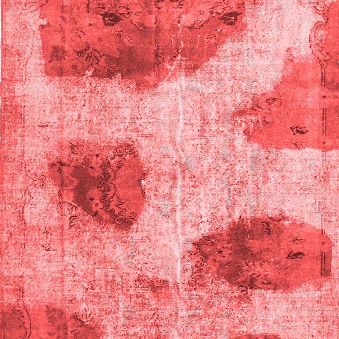 Abstract Red Contemporary Area Rugs