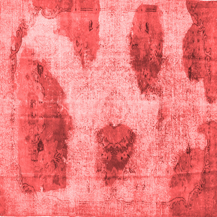 Abstract Red Contemporary Rug, con317red