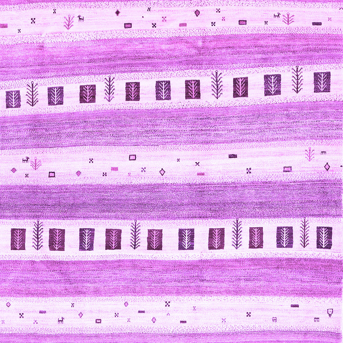 Solid Purple Modern Rug, con318pur