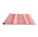 Modern Red Washable Rugs