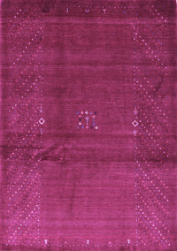 Abstract Purple Contemporary Rug, con319pur