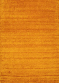 Abstract Yellow Contemporary Rug, con31yw