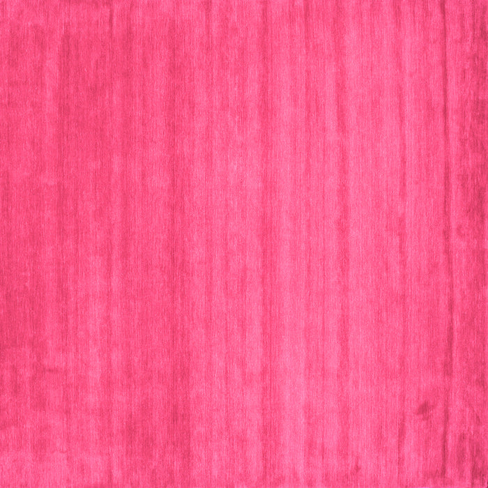 Square Machine Washable Abstract Pink Contemporary Rug, wshcon31pnk