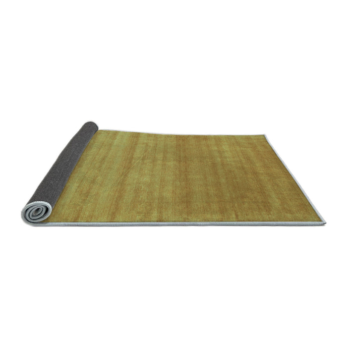 Sideview of Abstract Light Blue Contemporary Rug, con31lblu