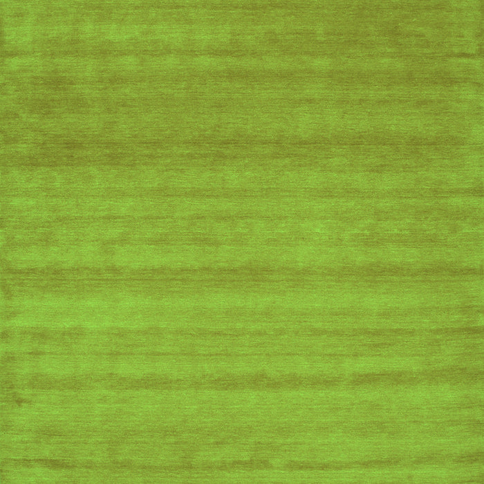 Serging Thickness of Machine Washable Abstract Green Contemporary Area Rugs, wshcon31grn