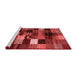 Contemporary Red Washable Rugs