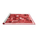 Contemporary Red Washable Rugs