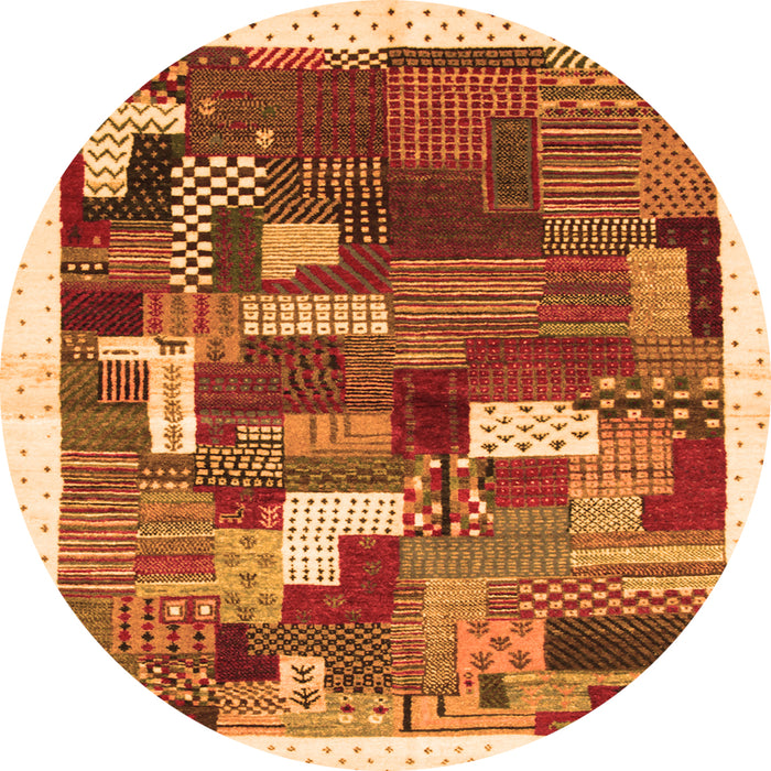 Machine Washable Abstract Orange Contemporary Area Rugs, wshcon322org