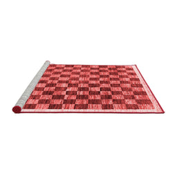 Modern Red Washable Rugs