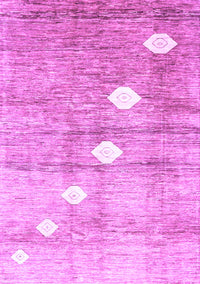 Abstract Purple Contemporary Rug, con324pur