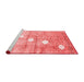 Contemporary Red Washable Rugs