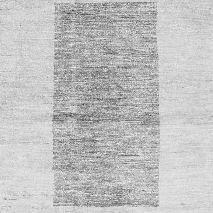 Serging Thickness of Machine Washable Solid Gray Modern Rug, wshcon325gry