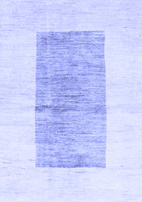 Solid Blue Modern Rug, con325blu