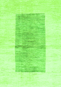 Solid Green Modern Rug, con325grn