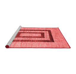 Contemporary Red Washable Rugs