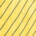 Square Machine Washable Solid Yellow Modern Rug, wshcon327yw