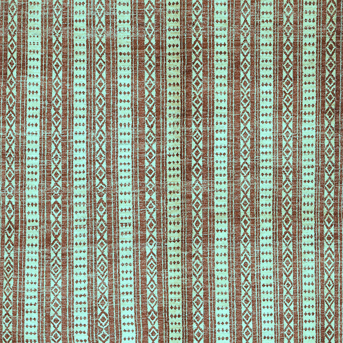 Machine Washable Abstract Light Blue Contemporary Rug, wshcon329lblu