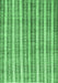 Machine Washable Abstract Emerald Green Contemporary Area Rugs, wshcon329emgrn