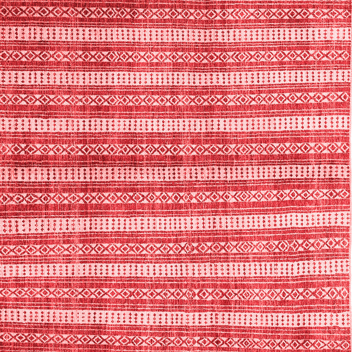 Machine Washable Abstract Red Contemporary Rug, wshcon329red