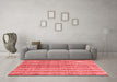 Contemporary Red Washable Rugs