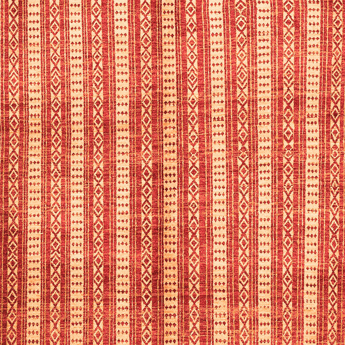 Abstract Orange Contemporary Rug, con329org