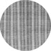 Square Abstract Gray Contemporary Rug, con329gry