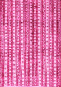 Abstract Pink Contemporary Rug, con329pnk