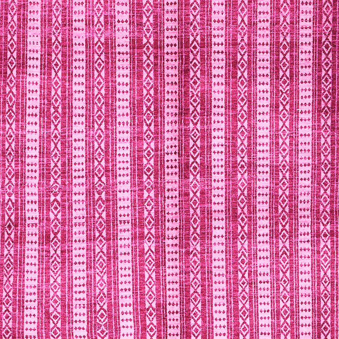 Machine Washable Abstract Pink Contemporary Rug, wshcon329pnk