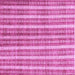 Square Machine Washable Abstract Purple Contemporary Area Rugs, wshcon329pur