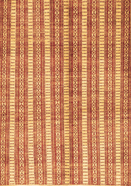 Abstract Brown Contemporary Rug, con329brn