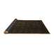 Sideview of Abstract Brown Contemporary Rug, con32brn