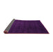 Sideview of Abstract Pink Contemporary Rug, con32pnk