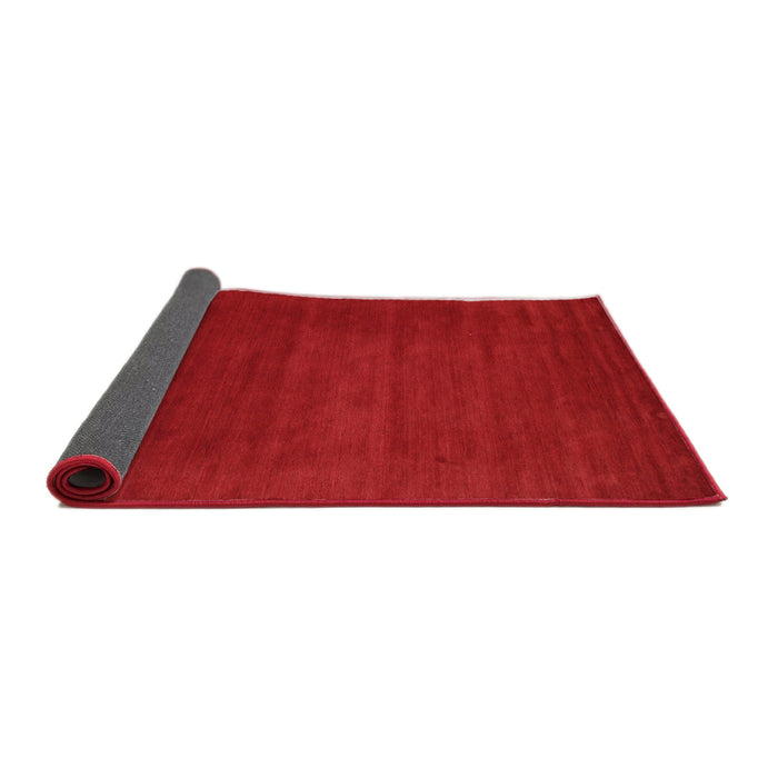 Thickness of Contemporary Red Modern Rug, con33