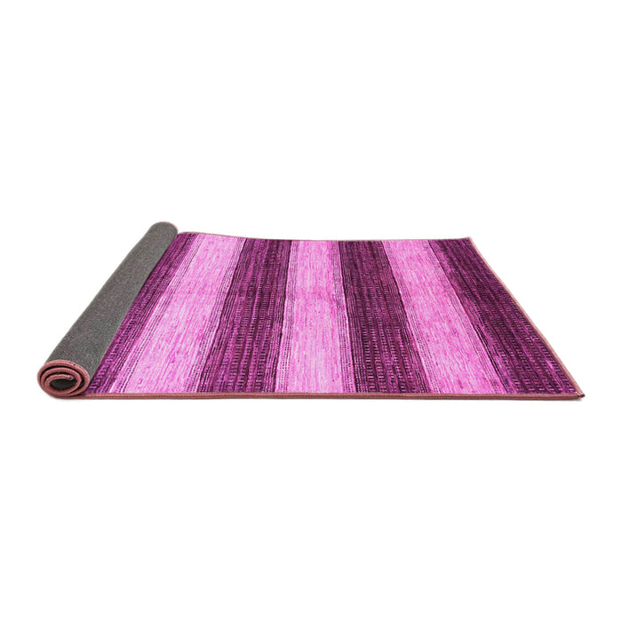 Sideview of Abstract Pink Contemporary Rug, con330pnk