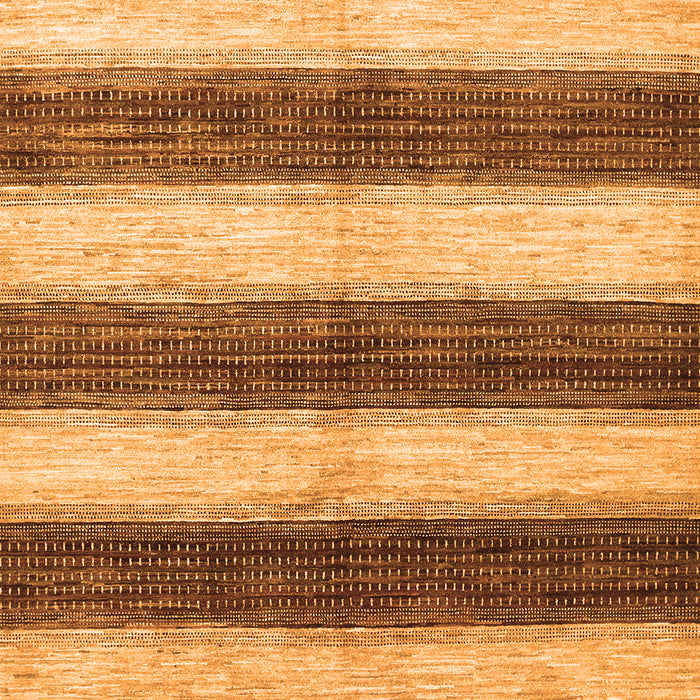 Abstract Orange Contemporary Rug, con330org