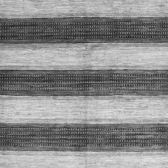 Serging Thickness of Machine Washable Abstract Gray Contemporary Rug, wshcon330gry
