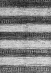 Abstract Gray Contemporary Rug, con330gry