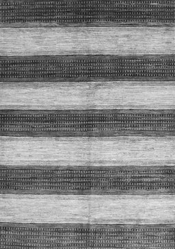 Abstract Gray Contemporary Rug, con330gry